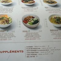 Vegan mains options  at Atelier Mala Reims in Reims