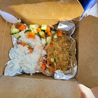 Nourish bowl at The Veganish - Cloud Kitchen in Saskatoon