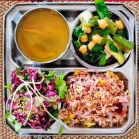 Daily set menu at Lamai Veggie in Koh Samui