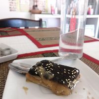 vegan cake at Lamai Veggie in Koh Samui