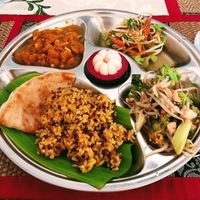Vegan Set Lunch - excellent! at Lamai Veggie in Koh Samui