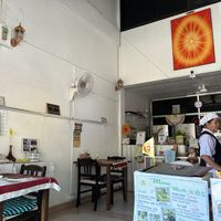 Inside seating area  at Lamai Veggie in Koh Samui