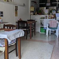 Cafe seating at Lamai Veggie in Koh Samui