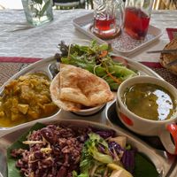 Daily changing menue at Lamai Veggie in Koh Samui