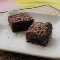 Brownies at Lamai Veggie in Koh Samui