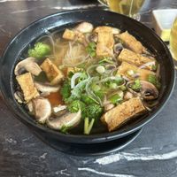 Vegan pho with tofu  at Anise Pho in Raleigh