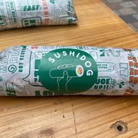 Nice big sushidog! at SushiDog - Seven Dials in London