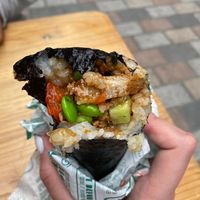 Lots of fillings at SushiDog - Seven Dials in London