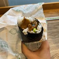 ‘This Isn’t Chicken’ sushi roll  at SushiDog - Soho in London