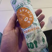 Sushi roll  at SushiDog - Westfield in West London