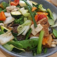 Veggies and tofu at Vegify in Knoxfield