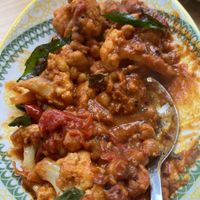 Chick pea and cauliflower curry  at Vegify in Knoxfield