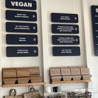 Separated vegan menu  at Otello - אוטלו - Port in Tel Aviv