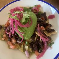 Chilaquiles veggie  at La Malcriada in Barcelona