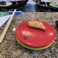 baked banana  at Tokyo Sushi in Marburg