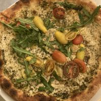 Pizza vegana   at Pizza Porto in Givatayim