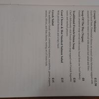 Vegan soup of the day at The Fourteas. in Stratford-upon-avon