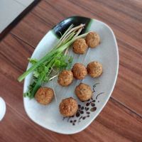 Meatballs at Pa Yod Shan Vegetarian Cafe in Chiang Mai