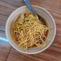 Khao Soi at Pa Yod Shan Vegetarian Cafe in Chiang Mai