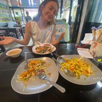 Coconut drinks are delicious and refreshing   at Pa Yod Shan Vegetarian Cafe in Chiang Mai