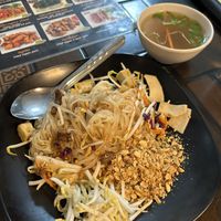 Vegan pad thai  at Pa Yod Shan Vegetarian Cafe in Chiang Mai
