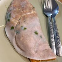 Shan pizza   at Pa Yod Shan Vegetarian Cafe in Chiang Mai