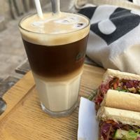 Iced coffee with oat milk   at Ca Phe S - Vietnamese Coffee in Marseille