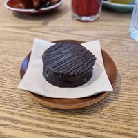 Vegan Alfajor at Ombú Cafè in Barcelona