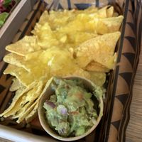 Nachos with vegan cheese and guac   at Zócalo in Frederiksberg