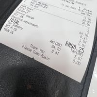 Prices  at Damascus BBQ in Kuala Lumpur