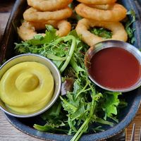 Onion rings  at Taschi's in Herrenberg