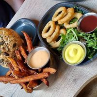 Many vegan options  at Taschi's in Herrenberg