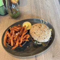 The Not Cheese Burger  at Taschi's in Herrenberg