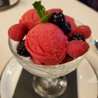 Sorbet at Crossroads Kitchen in Las Vegas