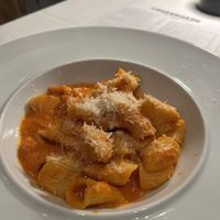 Spicy vodka pasta  at Crossroads Kitchen in Las Vegas
