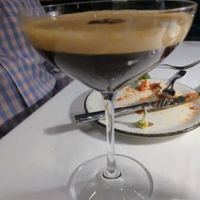 Espresso martini mocktail at Crossroads Kitchen in Las Vegas
