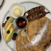 blueberry pancakes  at Crossroads Kitchen in Las Vegas