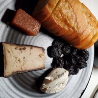 Cheese platter at Crossroads Kitchen in Las Vegas