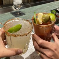 Margarita + Bloody Mary   at Crossroads Kitchen in Las Vegas