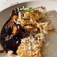 Yes! Eggplant short rib  at Crossroads Kitchen in Las Vegas