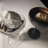 Brownie ice cream  at Crossroads Kitchen in Las Vegas