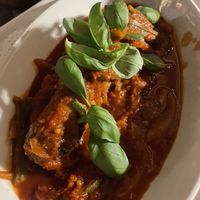 Italian sausage   at Crossroads Kitchen in Las Vegas