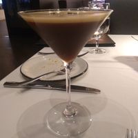 Espresso martini--not on the menu, but the bar is fully stocked and the bartenders know what they're doing!  at Crossroads Kitchen in Las Vegas
