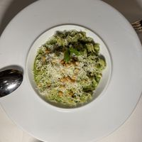 Pesto fusilli  at Crossroads Kitchen in Las Vegas