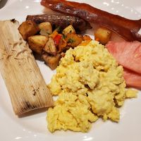Vegan Brunch Buffet - you can't go wrong at Crossroads! #Veganuary at Crossroads Kitchen in Las Vegas