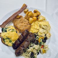 Sausage, eggs, potatoes   at Crossroads Kitchen in Las Vegas