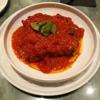 Lasagna at Crossroads Kitchen in Las Vegas