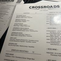 Cocktails #Veganuary at Crossroads Kitchen in Las Vegas