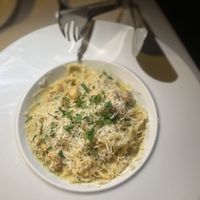 Scallop pasta  at Crossroads Kitchen in Las Vegas