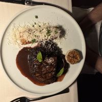 Lions mane steak  at Crossroads Kitchen in Las Vegas